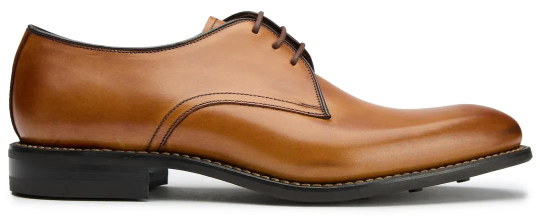 Mens Loake Maxted Shoes In Tan