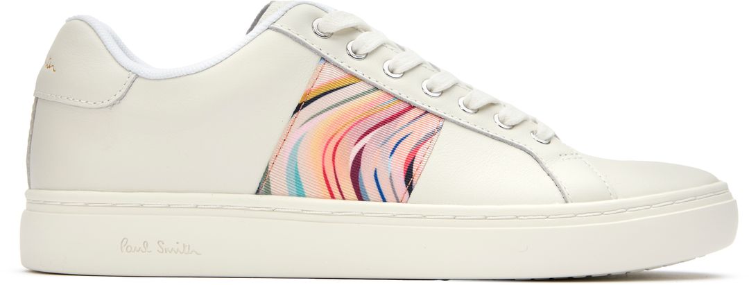 Paul Smith White Lapin Swirl Trainers W1S-LAP68-HCAS 01 main image 0