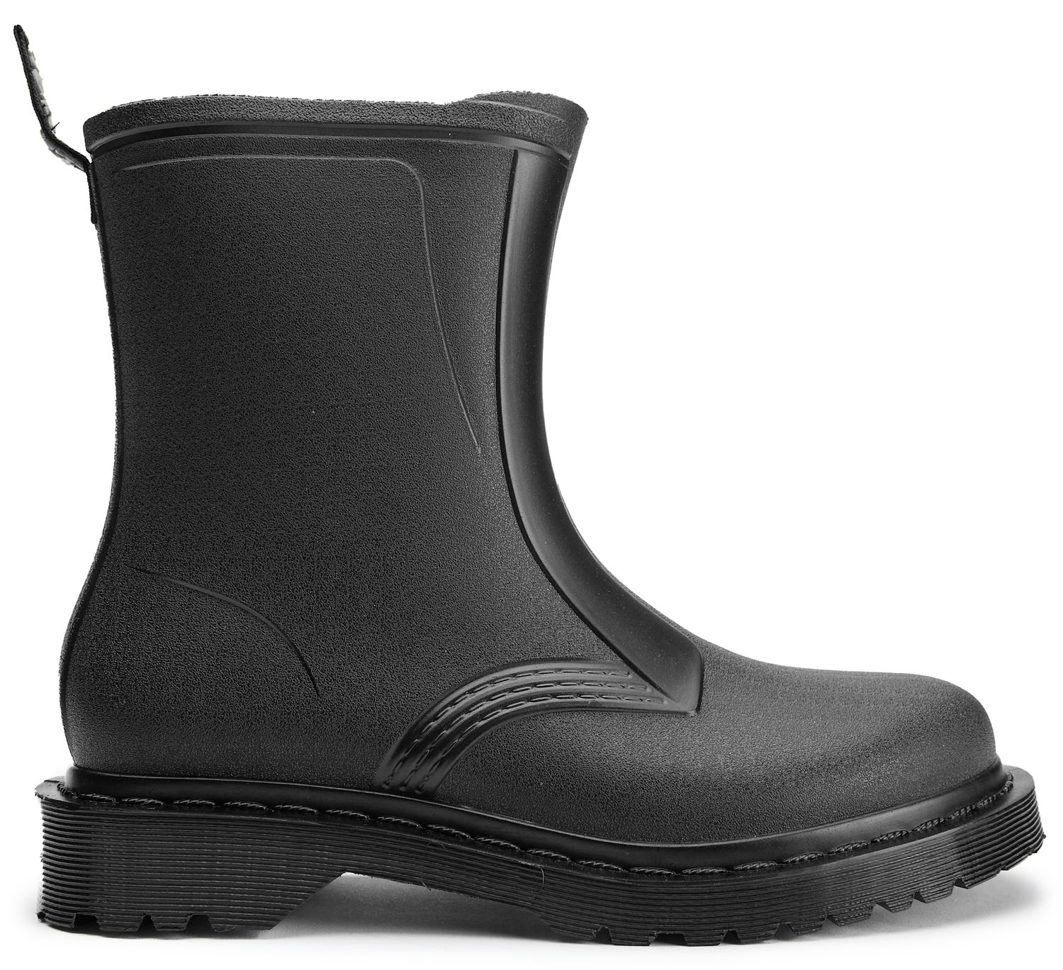 Womens Dr Martens 1460 Rain Boots In Black | Soletrader