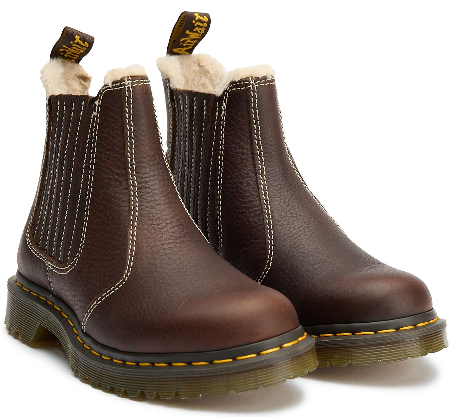 Womens Dr Martens 2976 Leonore II Boots In Brown | Soletrader