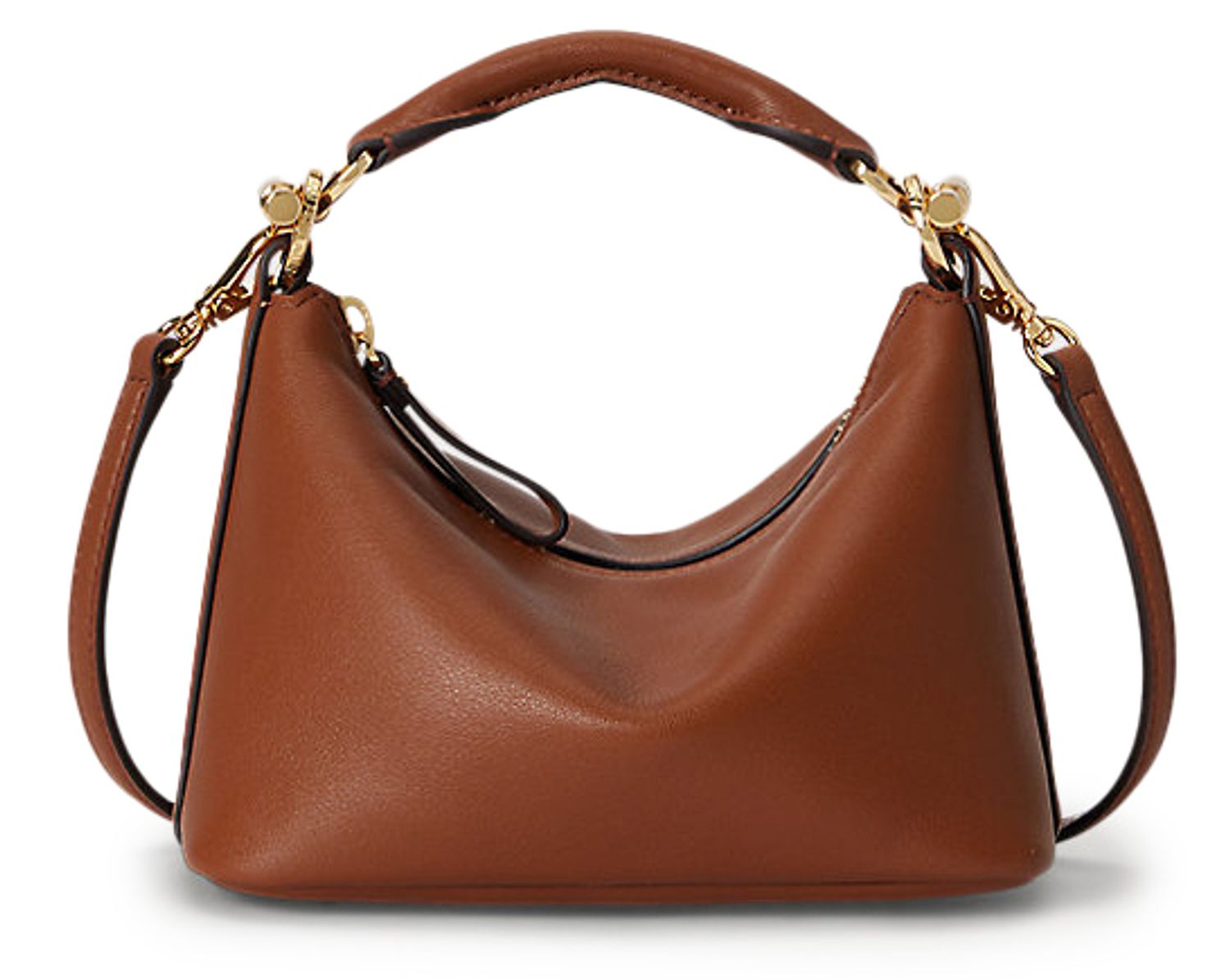 Womens Lauren By Ralph Lauren Blake Mini Shoulder Bag In Tan