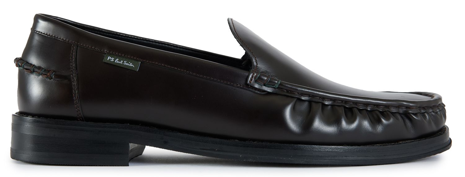 Paul smith ブラックレザー ローファー uk7 Mens Paul Smith Breton Shoes In Black | Soletrader