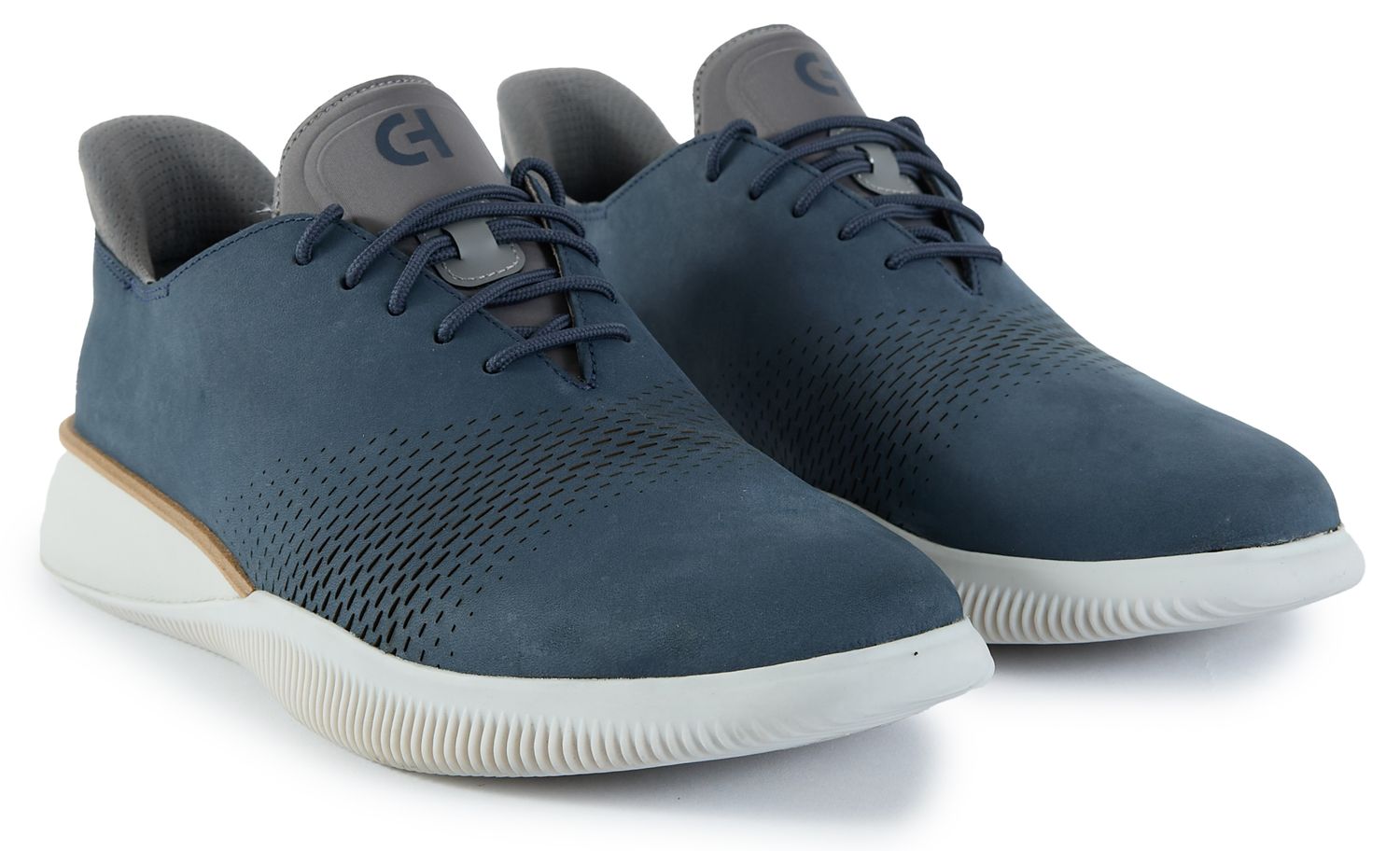 Mens Cole Haan 6 Zer0Grand Laser Quick-On Shoes In Blue | Soletrader