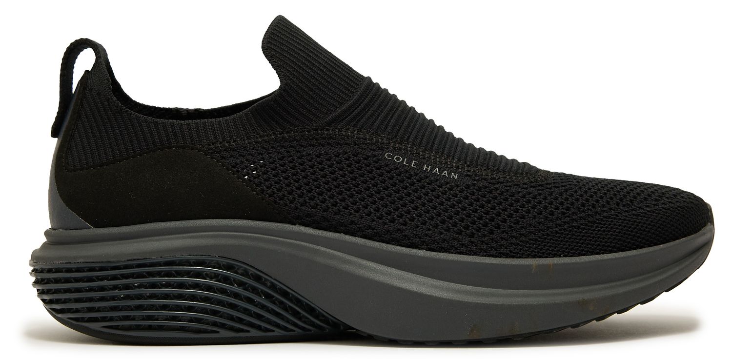 こーワン Mens Cole Haan Original Grand Skyweave Everarc Sneakers In Black