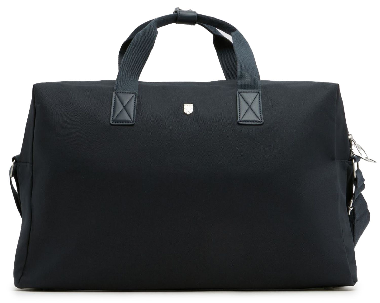 Mens Barbour Cascade Holdall In Navy Blue | Soletrader