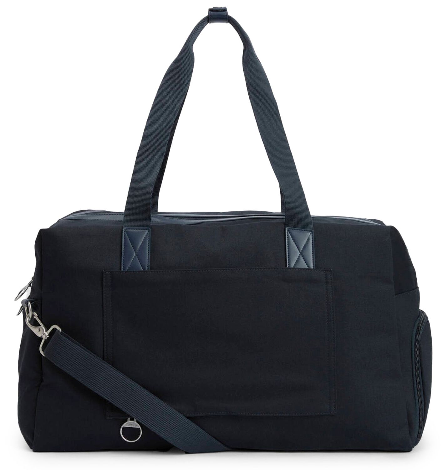 Mens Barbour Cascade City Holdall In Navy Blue | Soletrader