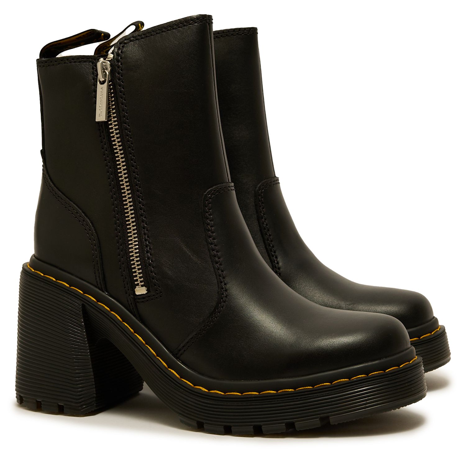 Womens Dr Martens Spence Zip Boots In Black | Soletrader