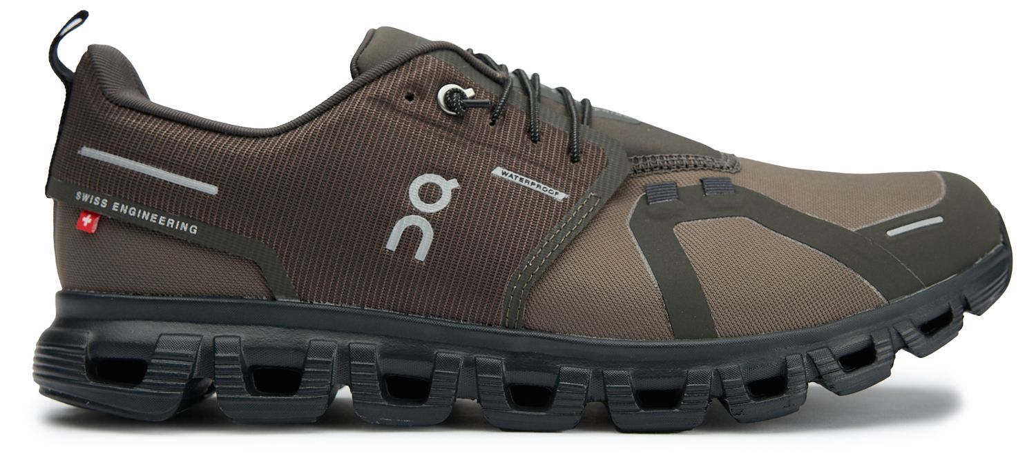 Mens On Cloud 6 Waterproof Trainers In Thorn/Black | SOLE