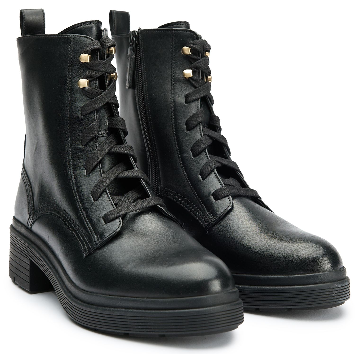新品✨COLE HAAN パッファーブーツ 撥水 防水 レザー 黒 24cm Womens Cole Haan Cherise Waterproof Boots In Black | Soletrader
