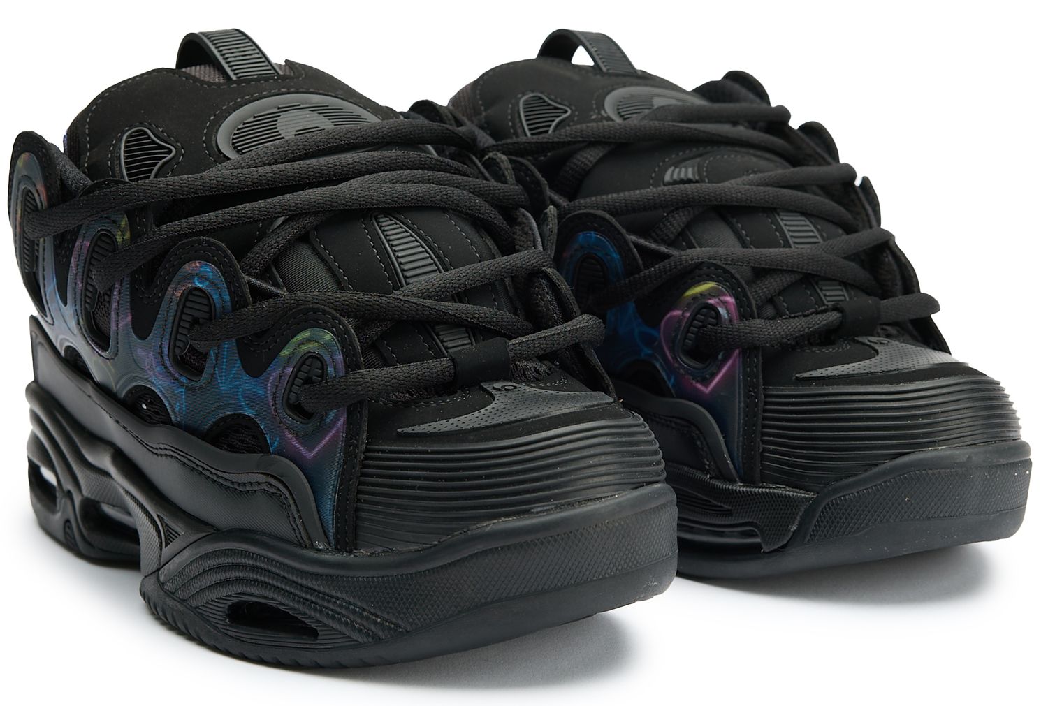 Mens Osiris D3 2001 Sneakers In Black Pink | Soletrader