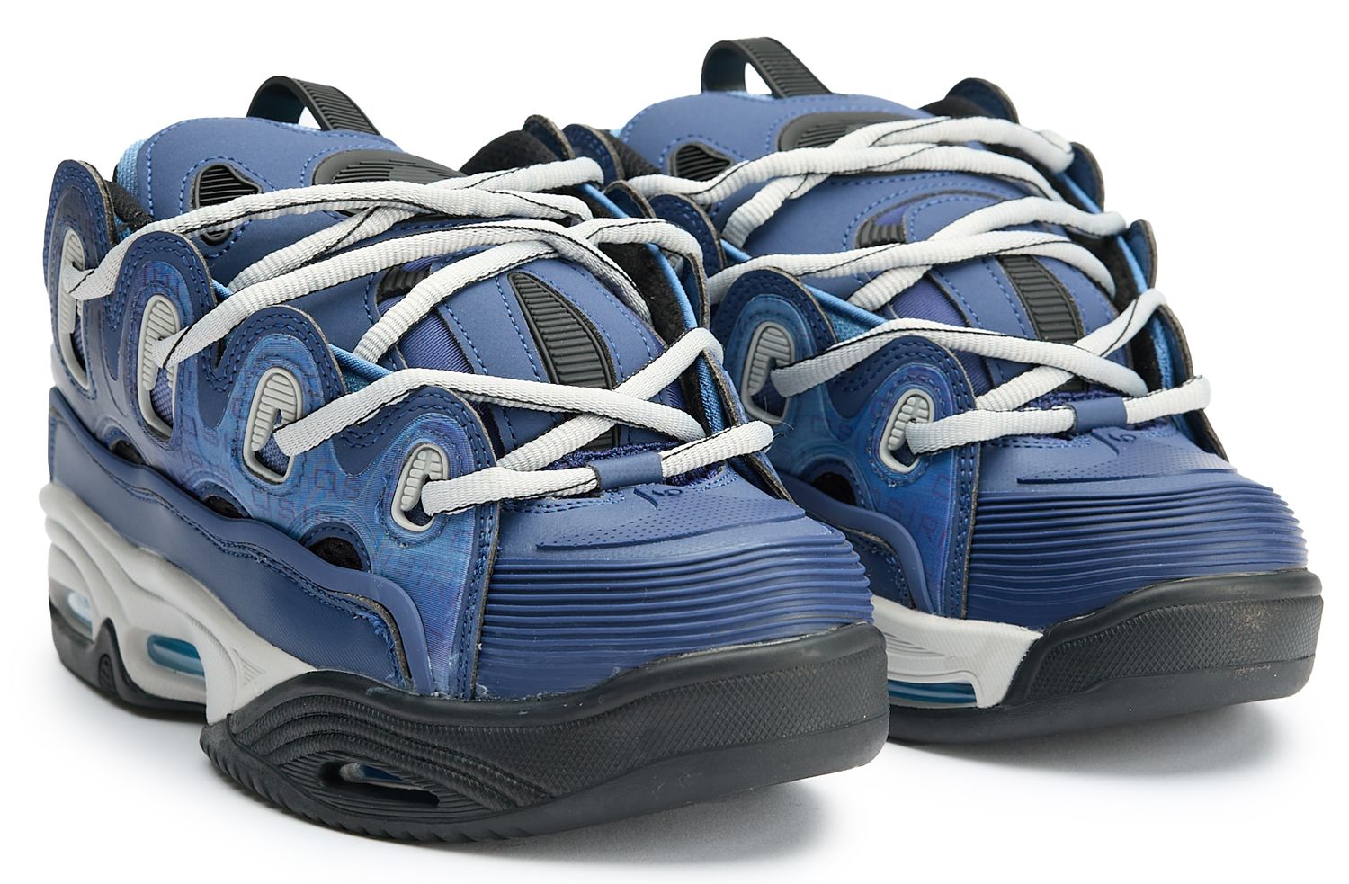 Mens Osiris D3 2001 Sneakers In Blue | Soletrader