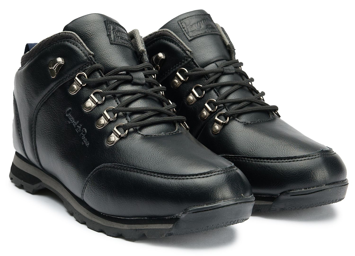 Mens Penguin Ember Boots In Black | Soletrader
