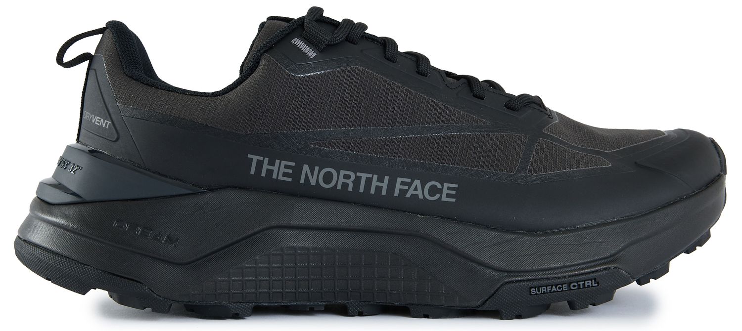 Mens The North Face Fastpack Waterproof Sneakers In Black | Soletrader