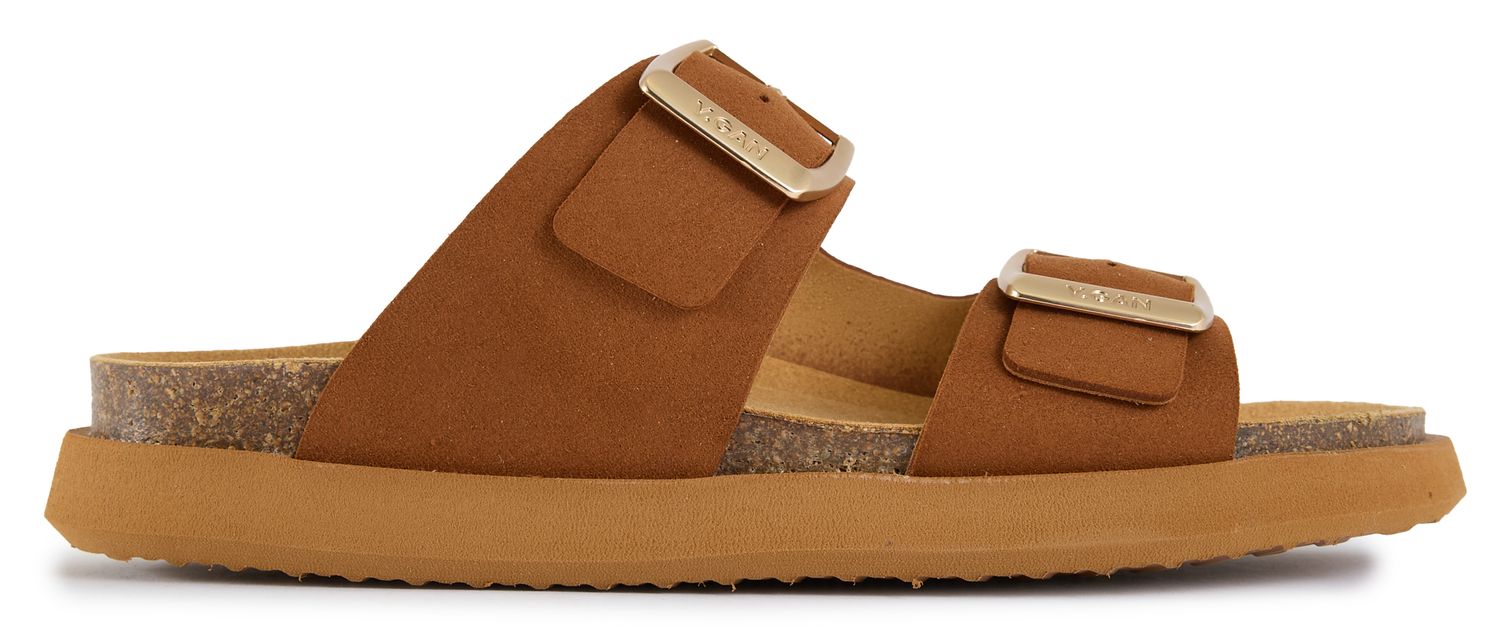 【美品】VEGE サンダルVG05012 L'ayatriciand 24cm Womens V.Gan Vegan Fenugreek Comfort Footbed Sandals In Tan