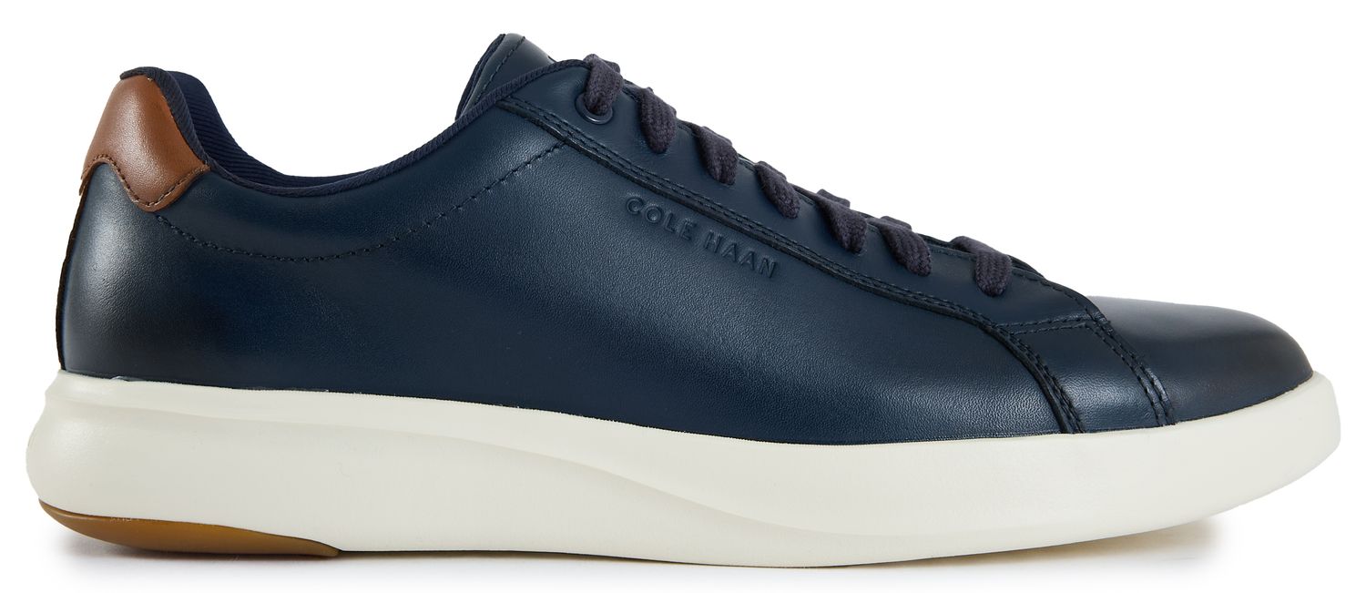 COLE HAAN ダークブルー スニーカー Mens Cole Haan Grand Court Tennis 2.0 Sneakers In Navy Blue