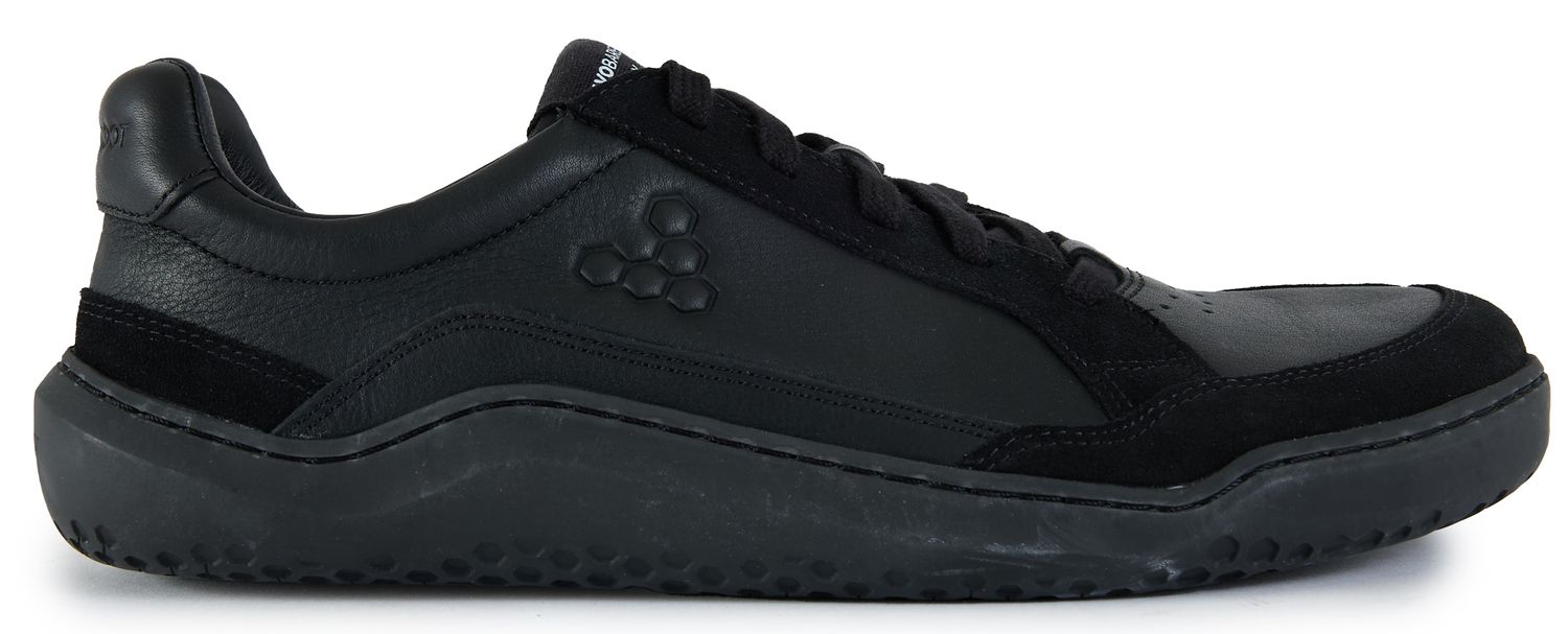 VIVOBAREFOOT GOBI SNEAKER（ブラック、EU41） Mens Vivobarefoot Gobi Premium Leather Trainers In Black | Soletrader