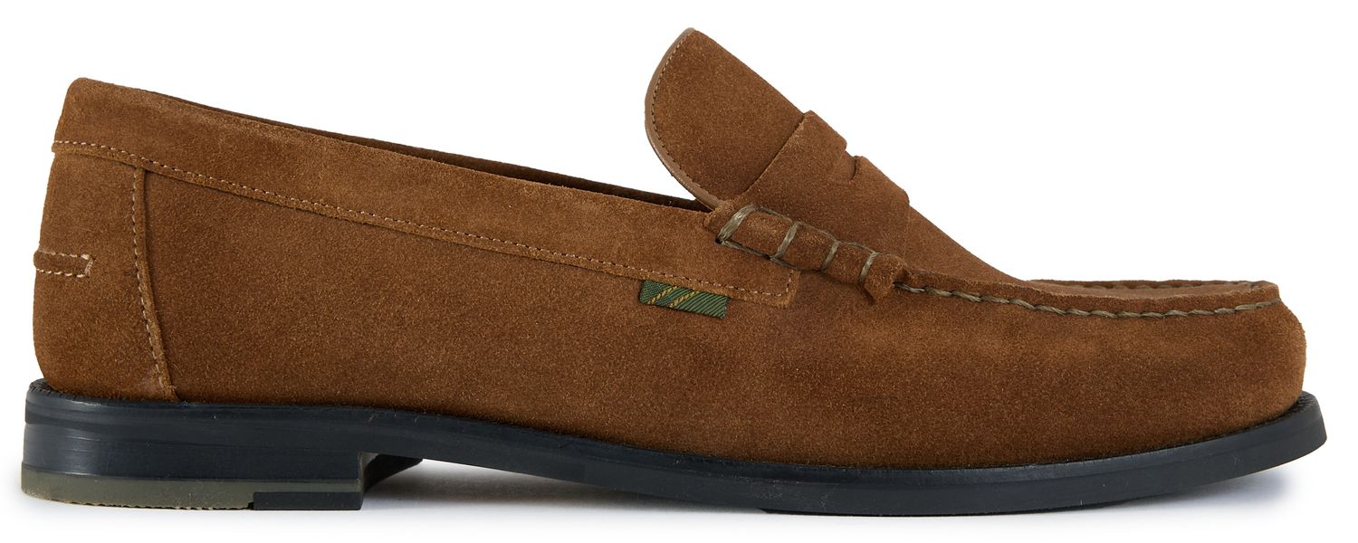 Mens Barbour Linford Shoes In Brown | Soletrader