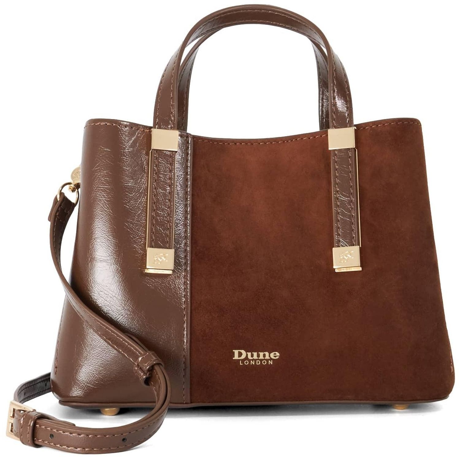 Womens Dune London Dinkydorry P Grab Bag In Brown | Soletrader