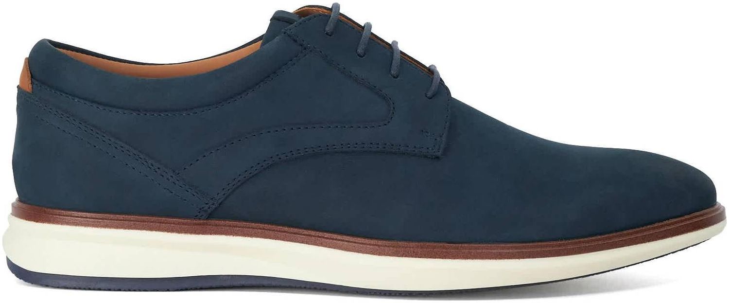 Mens Dune London Brydon Casual Shoes In Blue | Soletrader