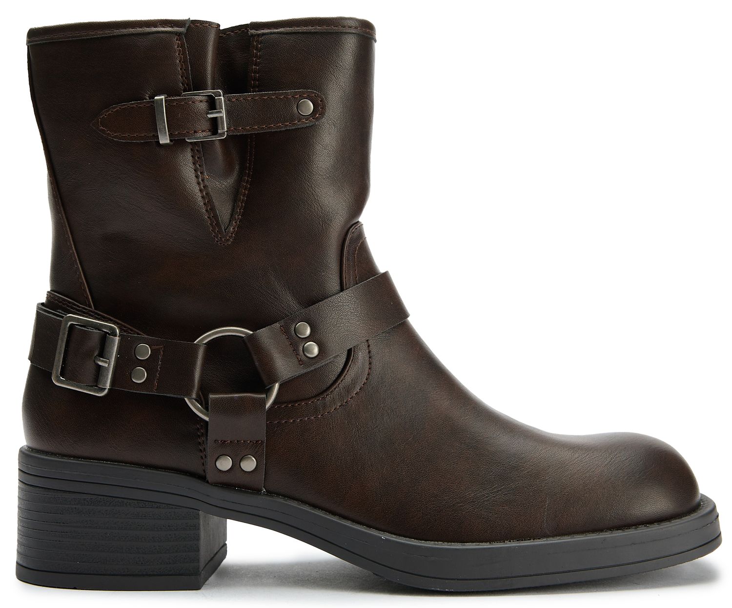 Womens Rocket Dog Nino Boots In Dark Brown | Soletrader