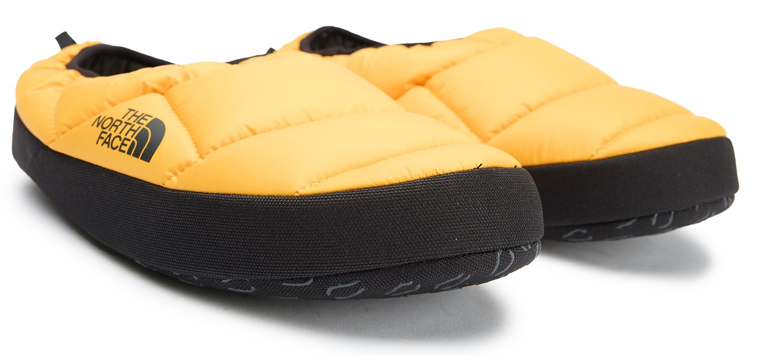 Mens The North Face Nse Tent Mule Slippers In Yellow | Soletrader