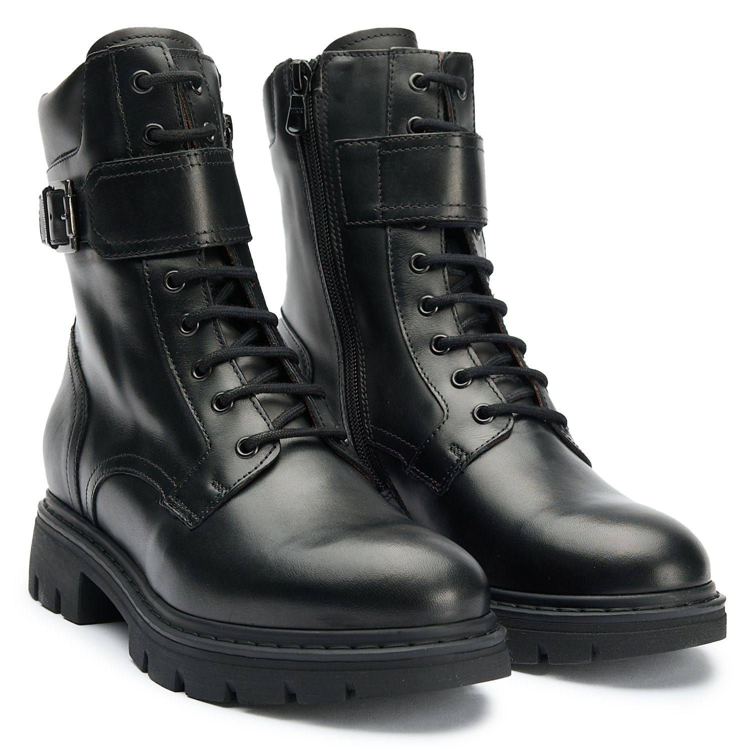 Womens Nerogiardini Ofena Boots In Black | Soletrader