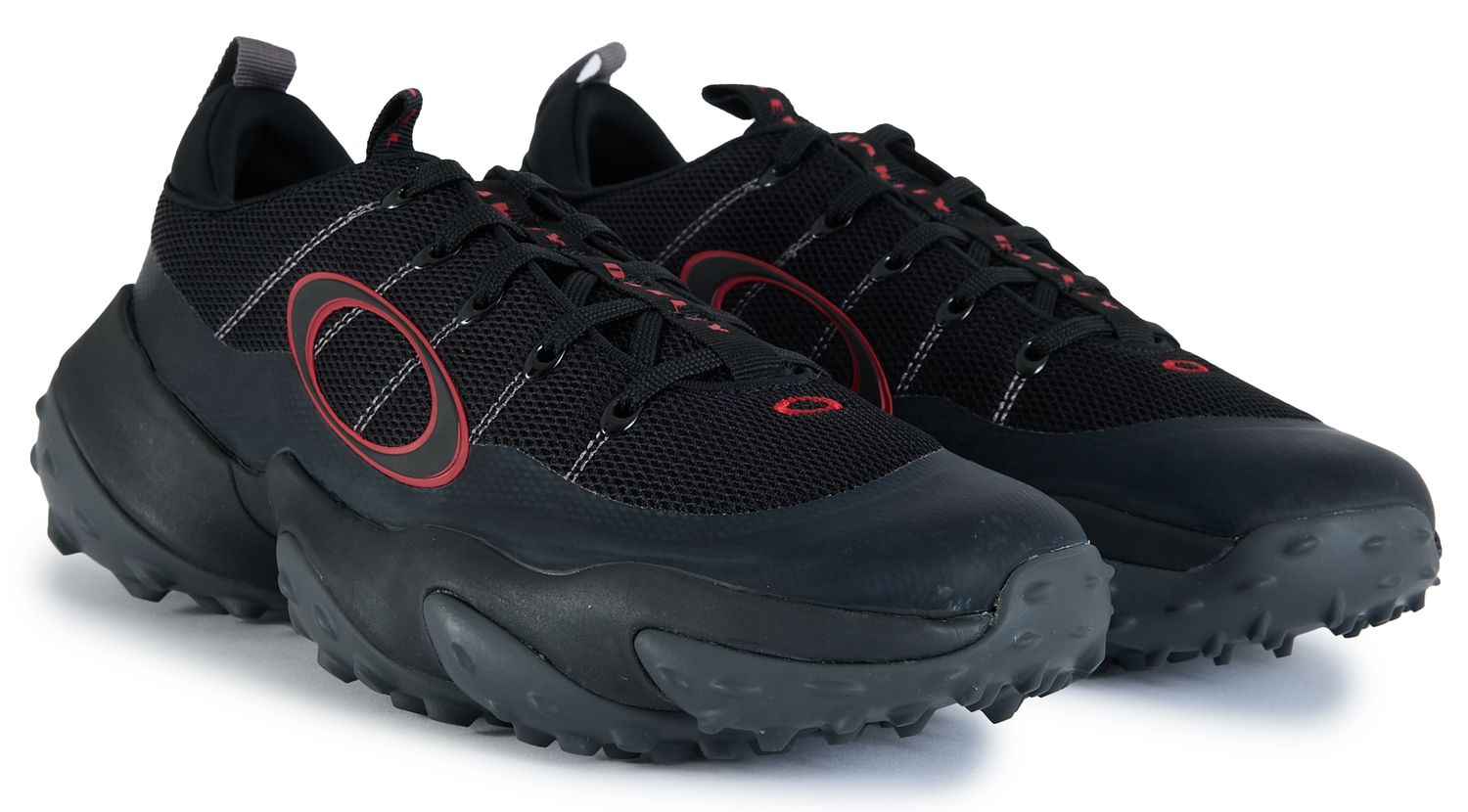 Mens Oakley Edge Flex Sneakers In Blackout | Soletrader