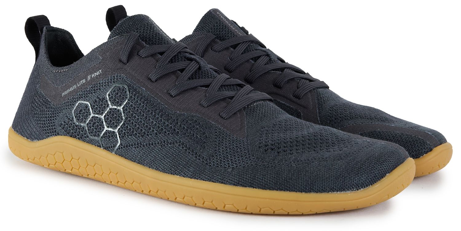Mens Vivobarefoot Primus Lite Knit Sneakers In Blue | Soletrader