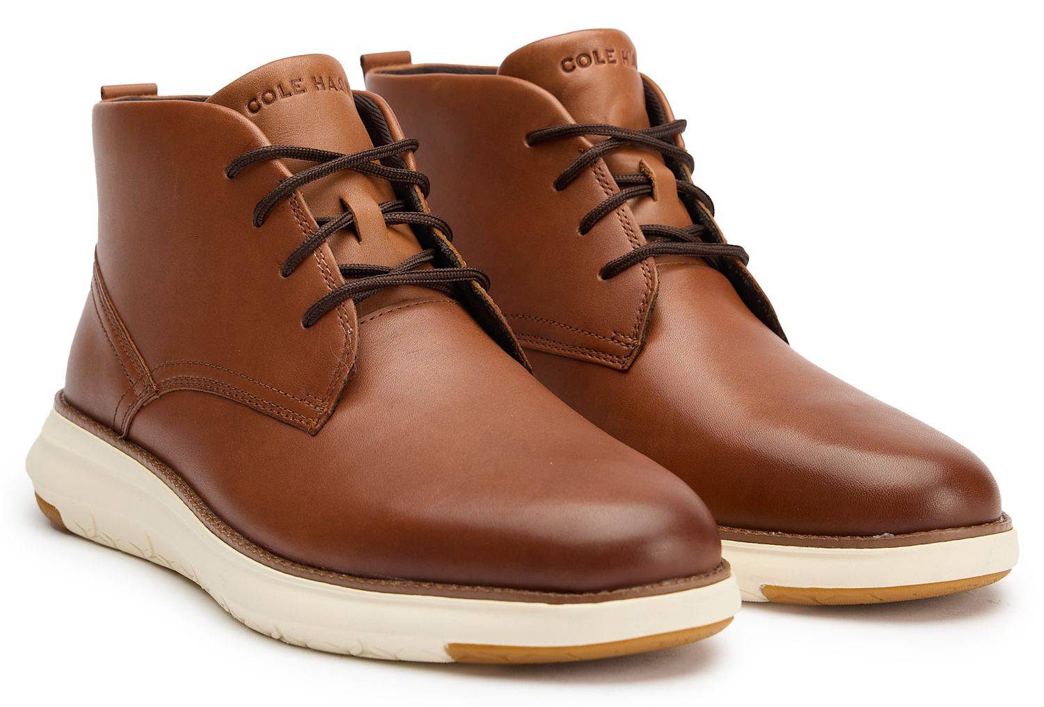 チャムページ 6点 Mens Cole Haan Remix Chukka Boots In Tan | Soletrader