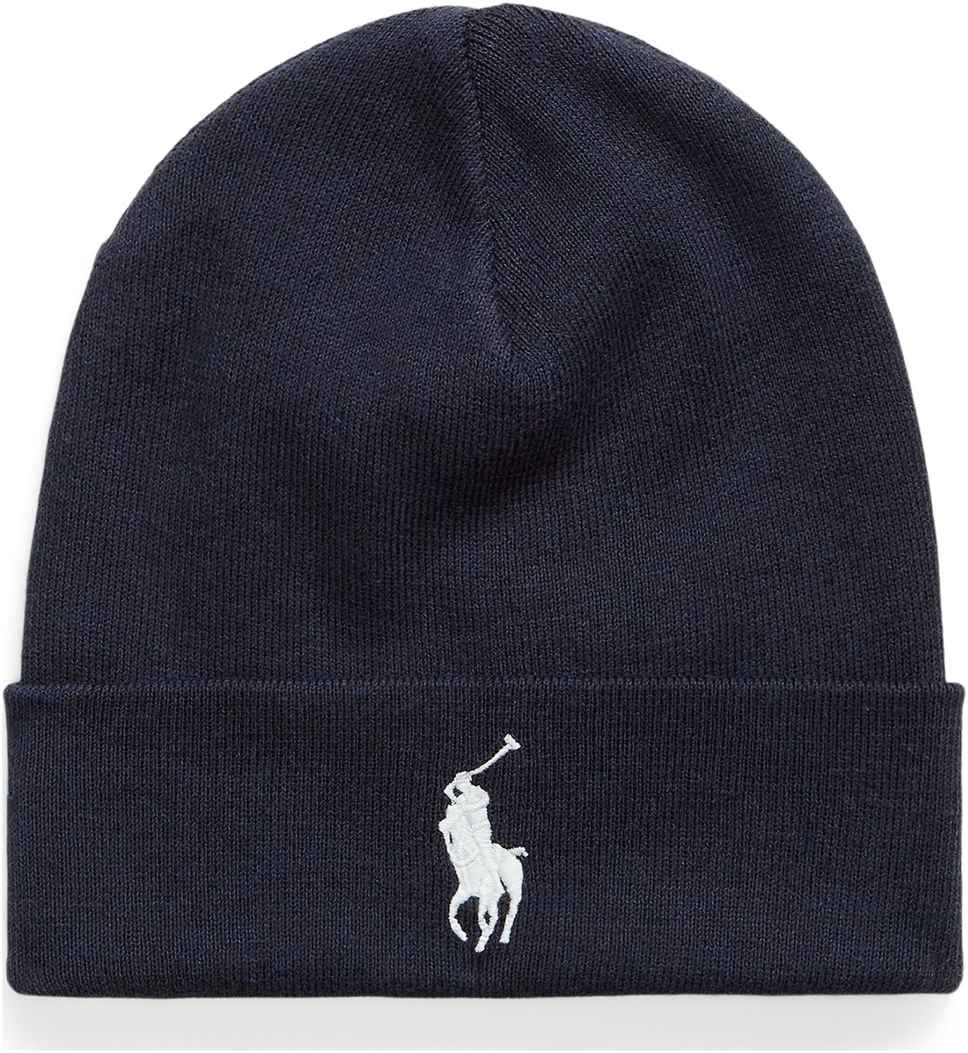Mens Polo Ralph Lauren Classic Beanie In Blue | Soletrader