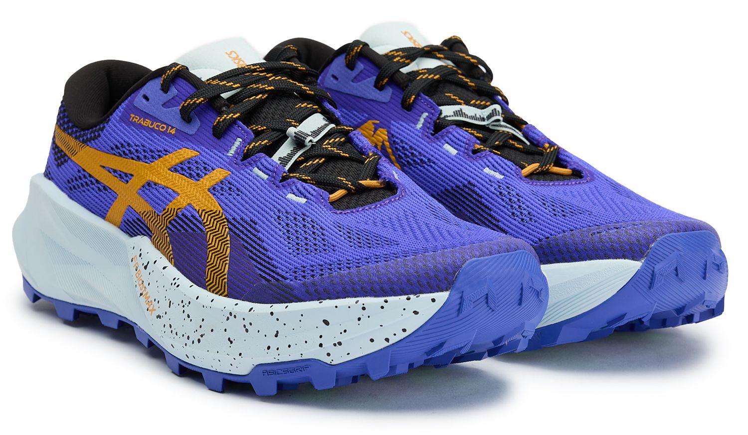 Mens Asics Trabuco 14 Sneakers In Cobalt Burst Sand Storm | Soletrader