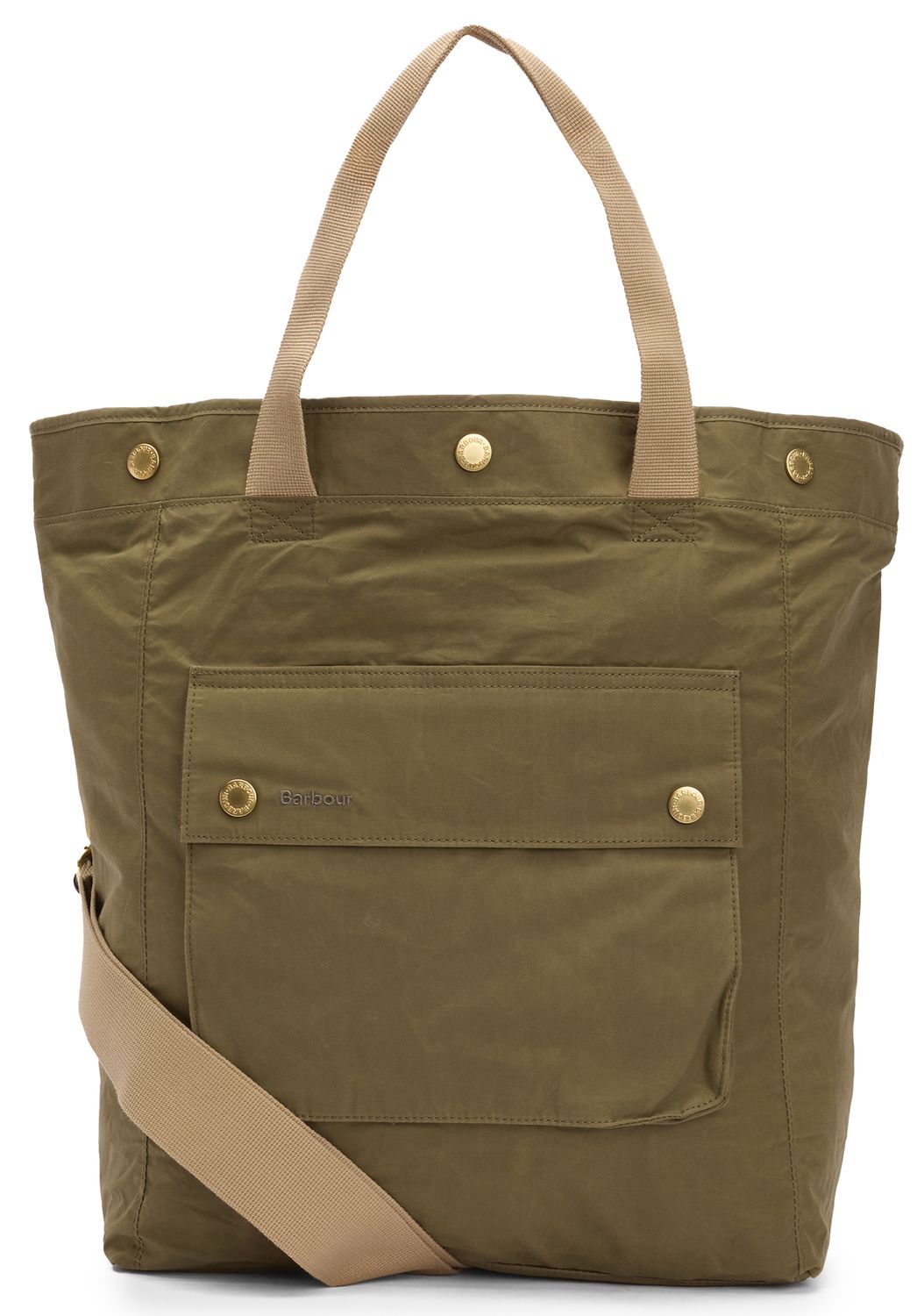 Mens Barbour Transport 3 Way Holdall In Green | Soletrader