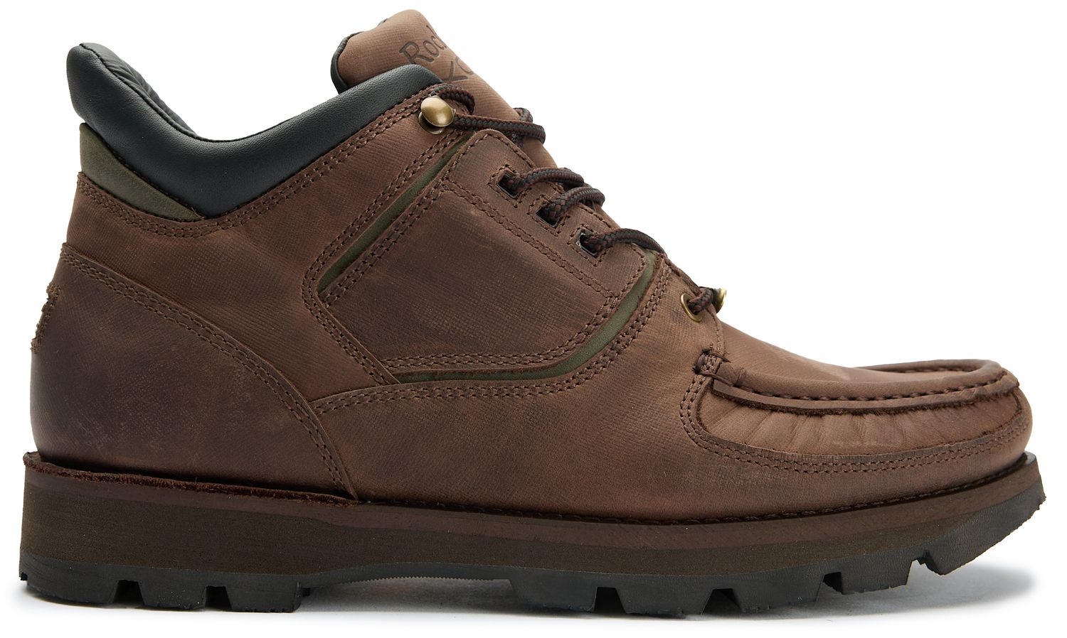 Rockport ブラウン カジュアルシューズ Gore-Tex Mens Rockport Umbwe Heritage Boots In Brown Green | Soletrader