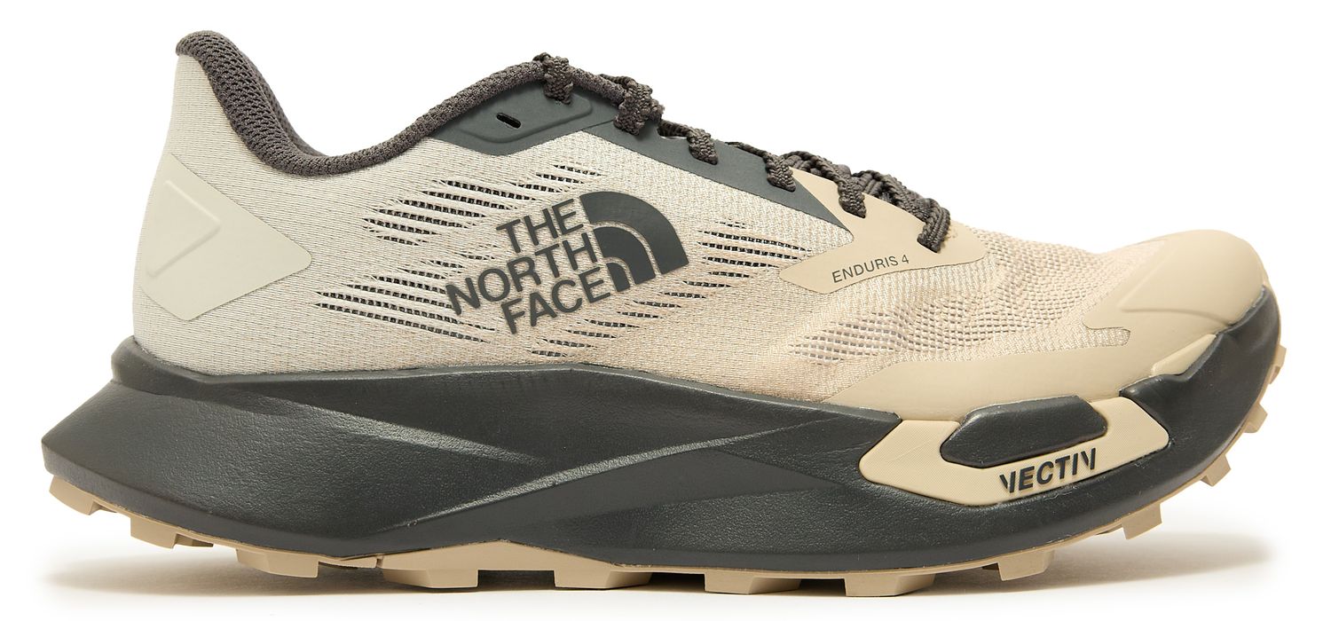 Mens The North Face Vectiv Enduris 4 Sneakers In Anthracite Grey