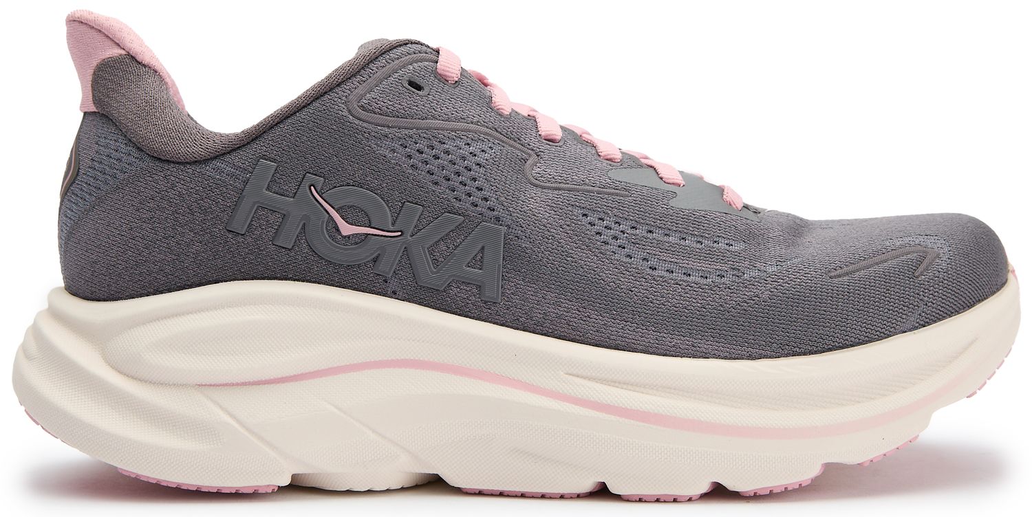 Womens Hoka Clifton 10 Sneakers In Galaxy Dried Rose | Soletrader