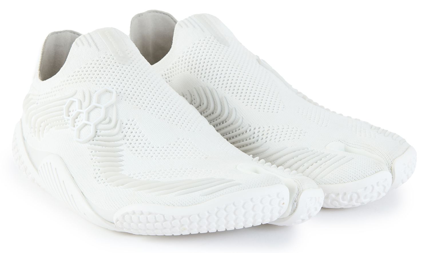 Womens Vivobarefoot Motus Flex Tabi Sneakers In Bright White