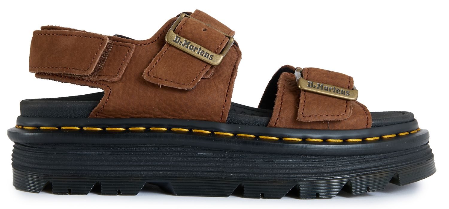 Womens Dr Martens Zebzag Sandals In Brown | Soletrader