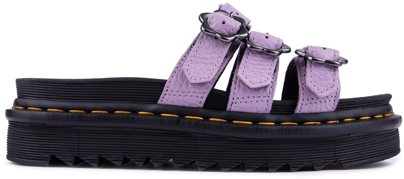 Womens Dr Martens Blaire Slide Sandals In Lilac Soletrader