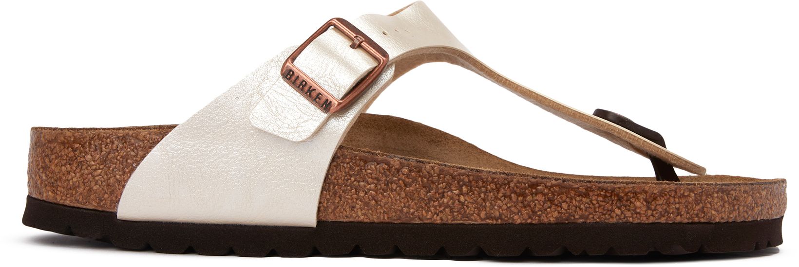 Womens Birkenstock Gizeh Sandals In Pearl Soletrader