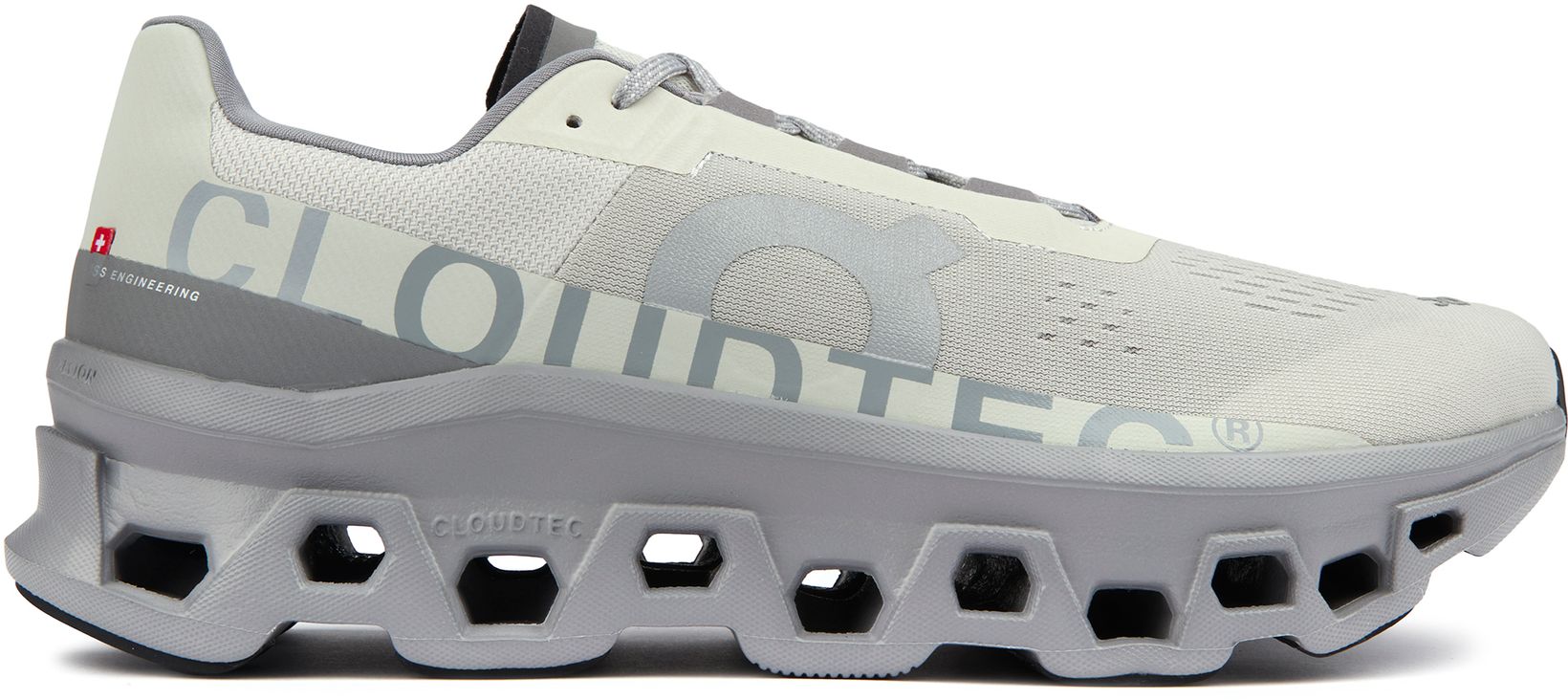 Mens On Cloud Monster Trainers In Grey | Soletrader