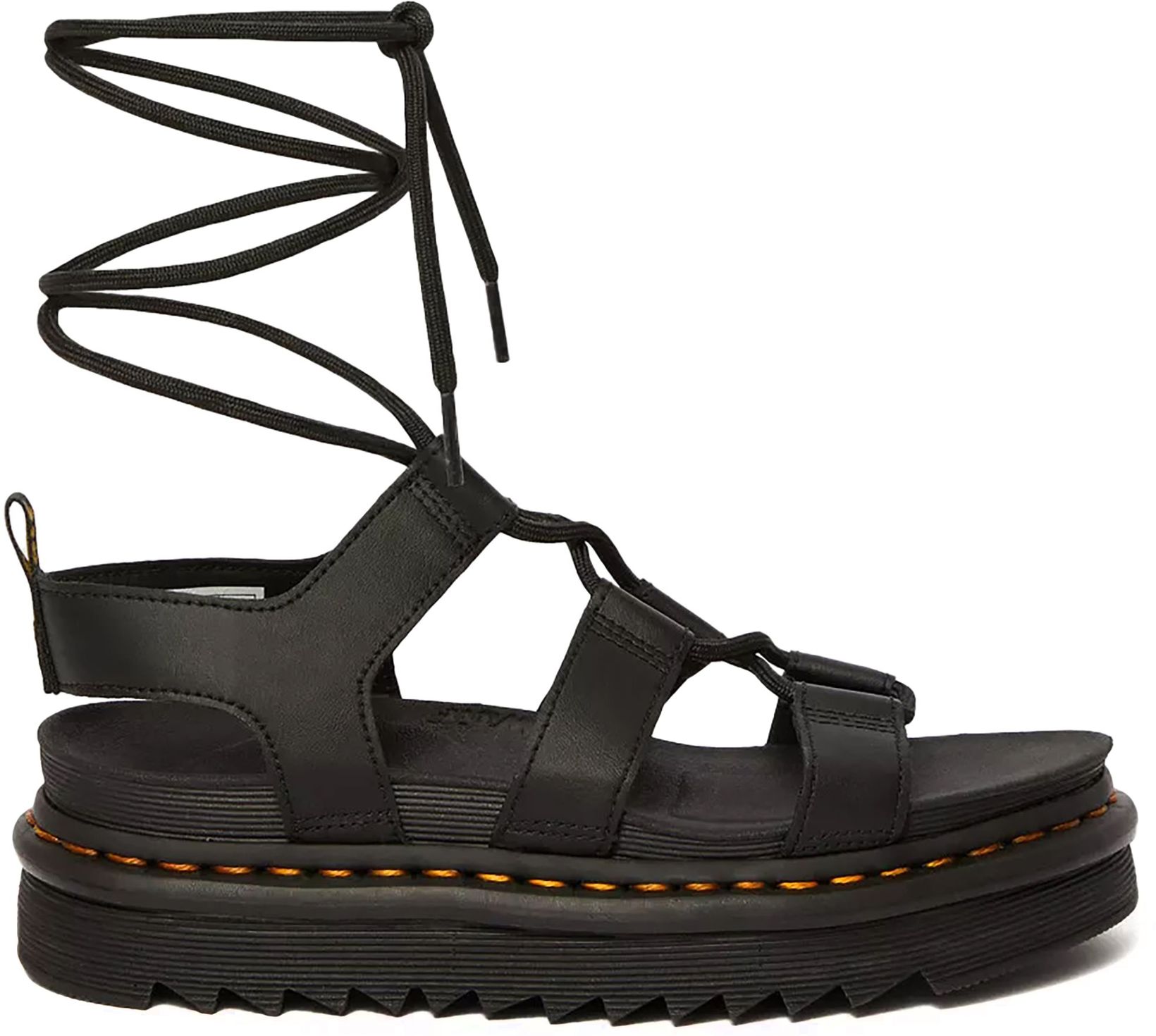 Womens Dr Martens Nartilla Sandals In Black Soletrader