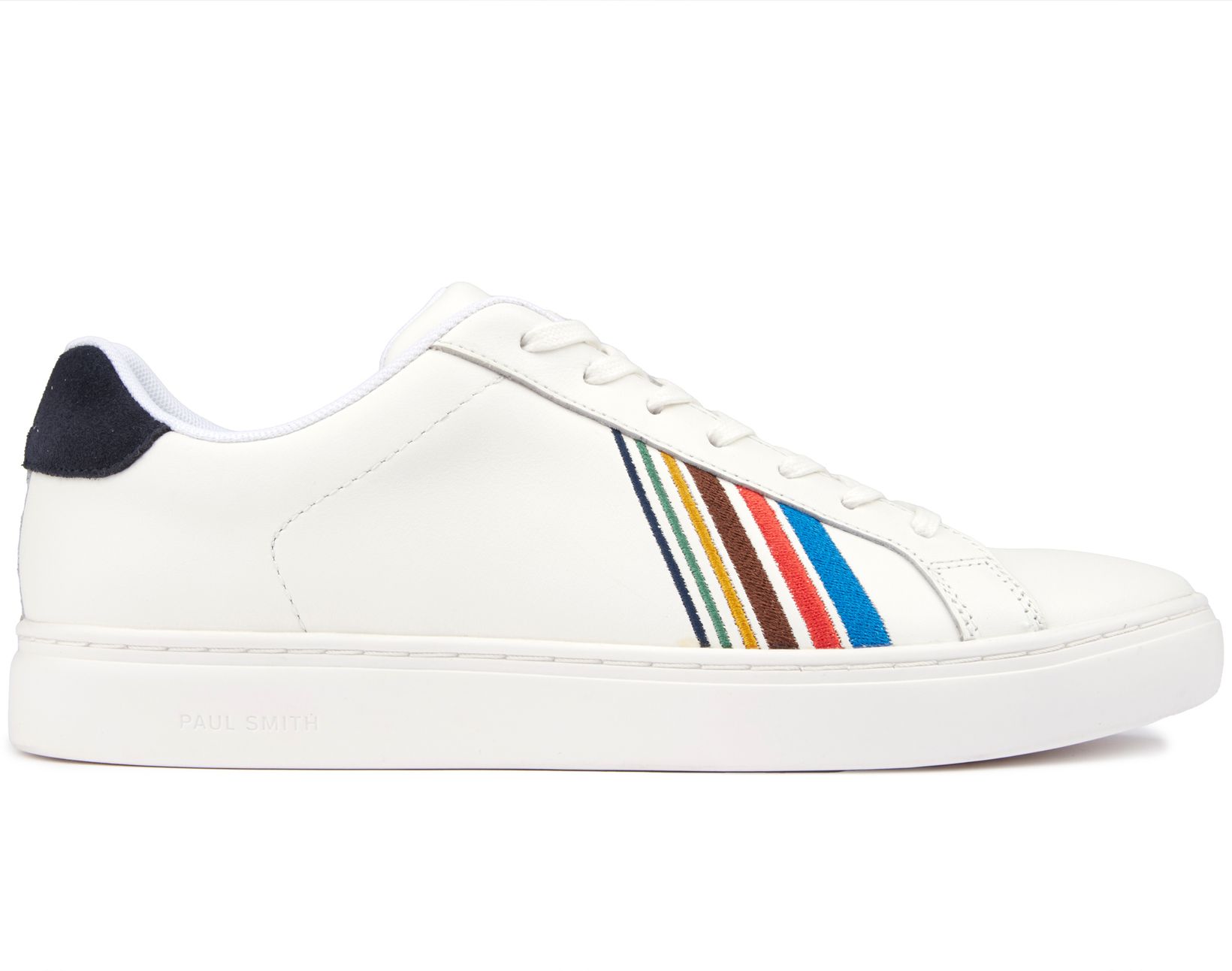 Mens Paul Smith Rex Trainers In White | Soletrader