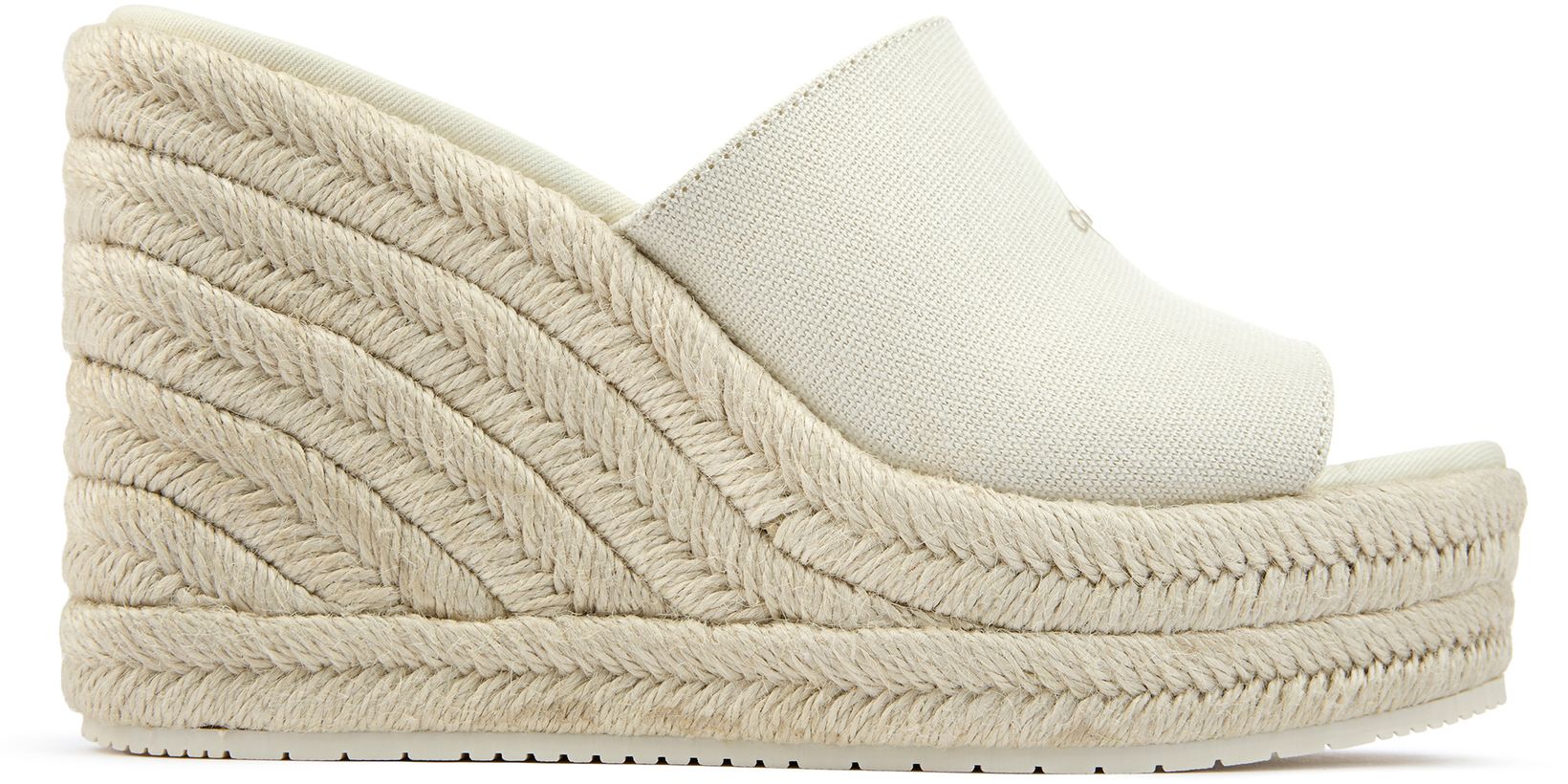 Womens Calvin Klein Espadrille Wedge Sandals In Natural Soletrader