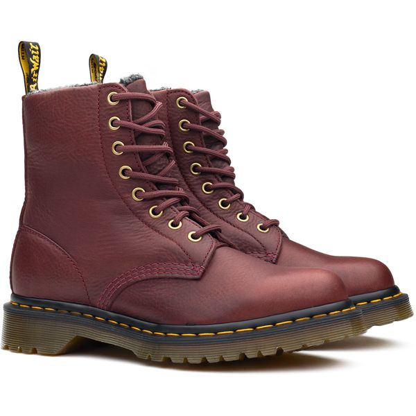 Womens Dr Martens 1460 Wl Boots In Cherry Red Soletrader