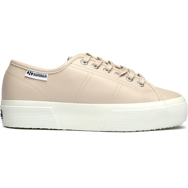 Womens Superga 3740 Trainers In Beige | Soletrader