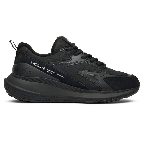 Womens Lacoste L003 Evo Sneakers In Black | Soletrader