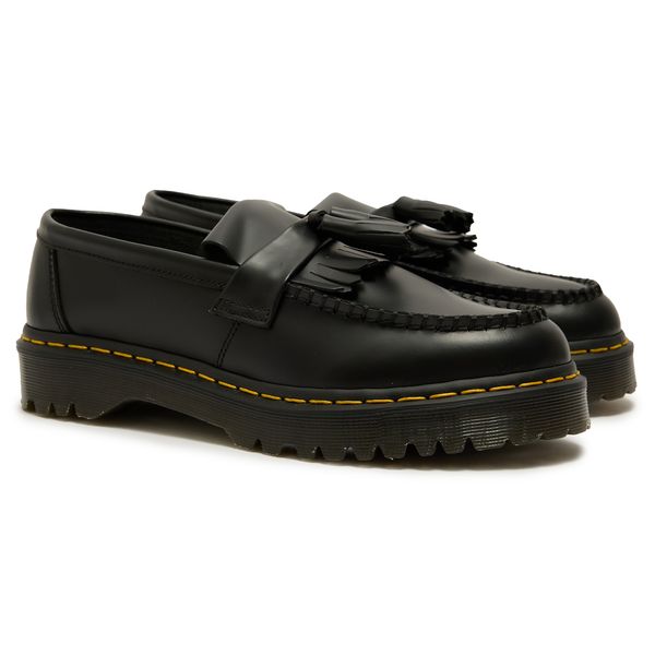 Mens Dr Martens Adrian Bex Tassel Shoes In Black | Soletrader