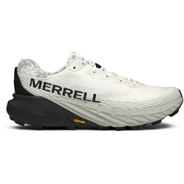 Mens Merrell Agility Peak 5 Trainers In White | Soletrader