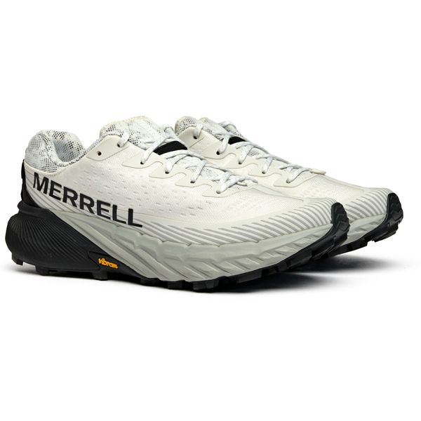 Mens Merrell Agility Peak 5 Sneakers In White | Soletrader