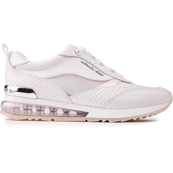 Womens Michael Kors Allie Stride Extreme Trainers In White Soletrader